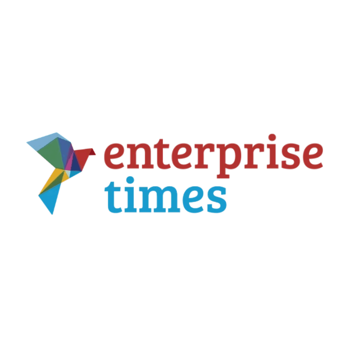 Enterprise Times logo featuring a colorful, abstract bird graphic and wordmark.